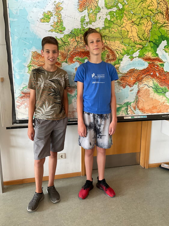 Sieger des Geographie-Wettbewerbs 2022/23